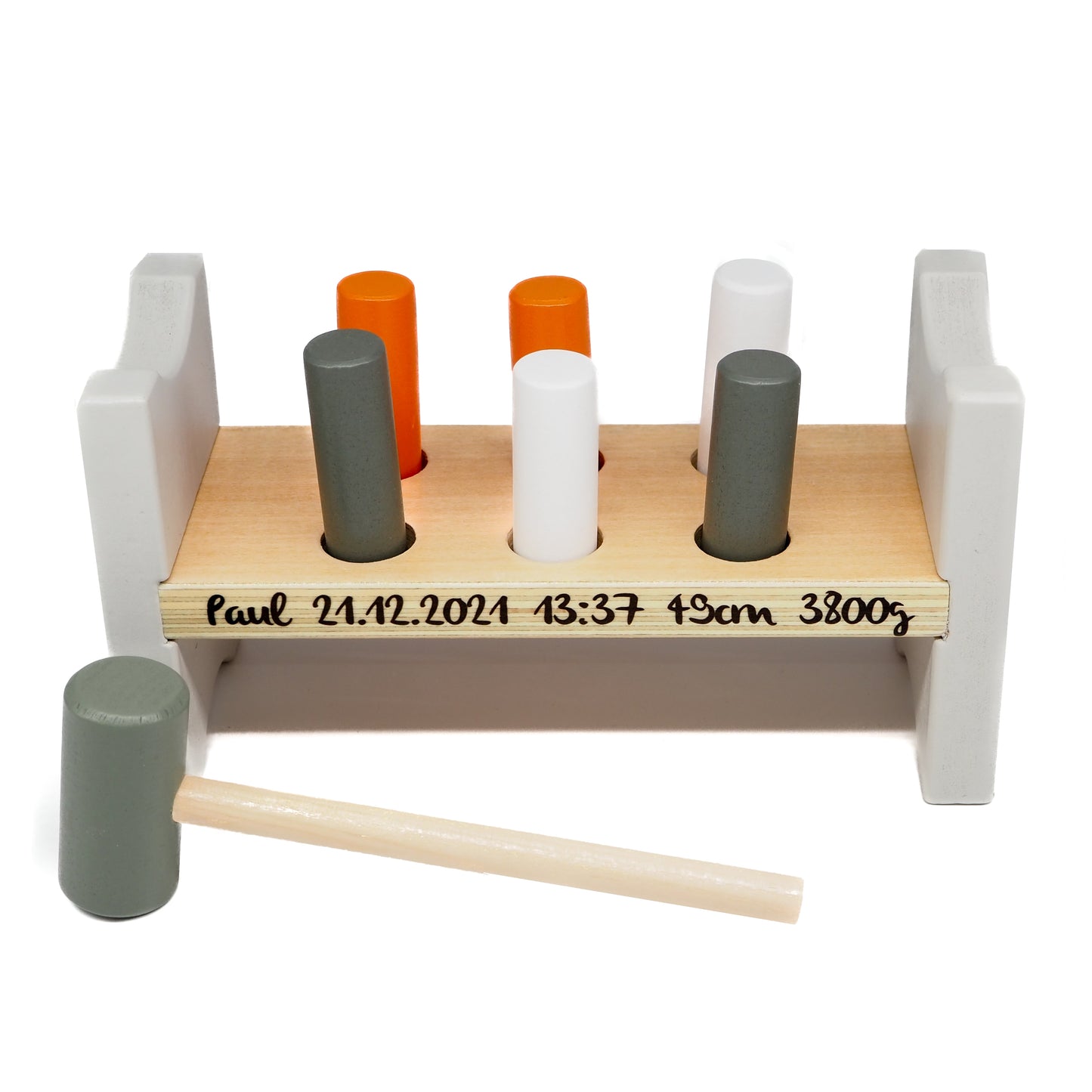 Holz Hammer Bank personalisiert