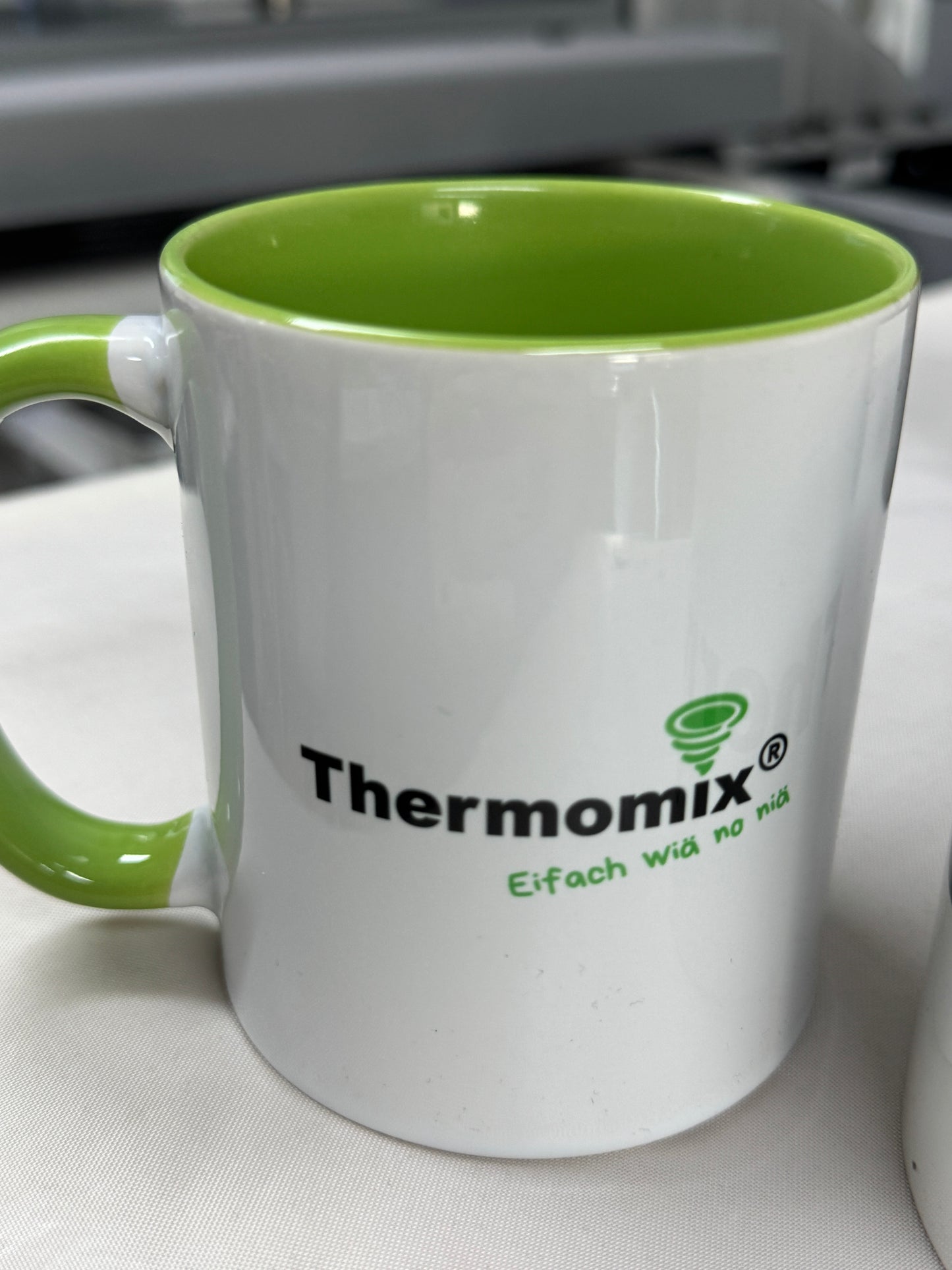 Tasse mit Logo Thermomix®, innen farbig