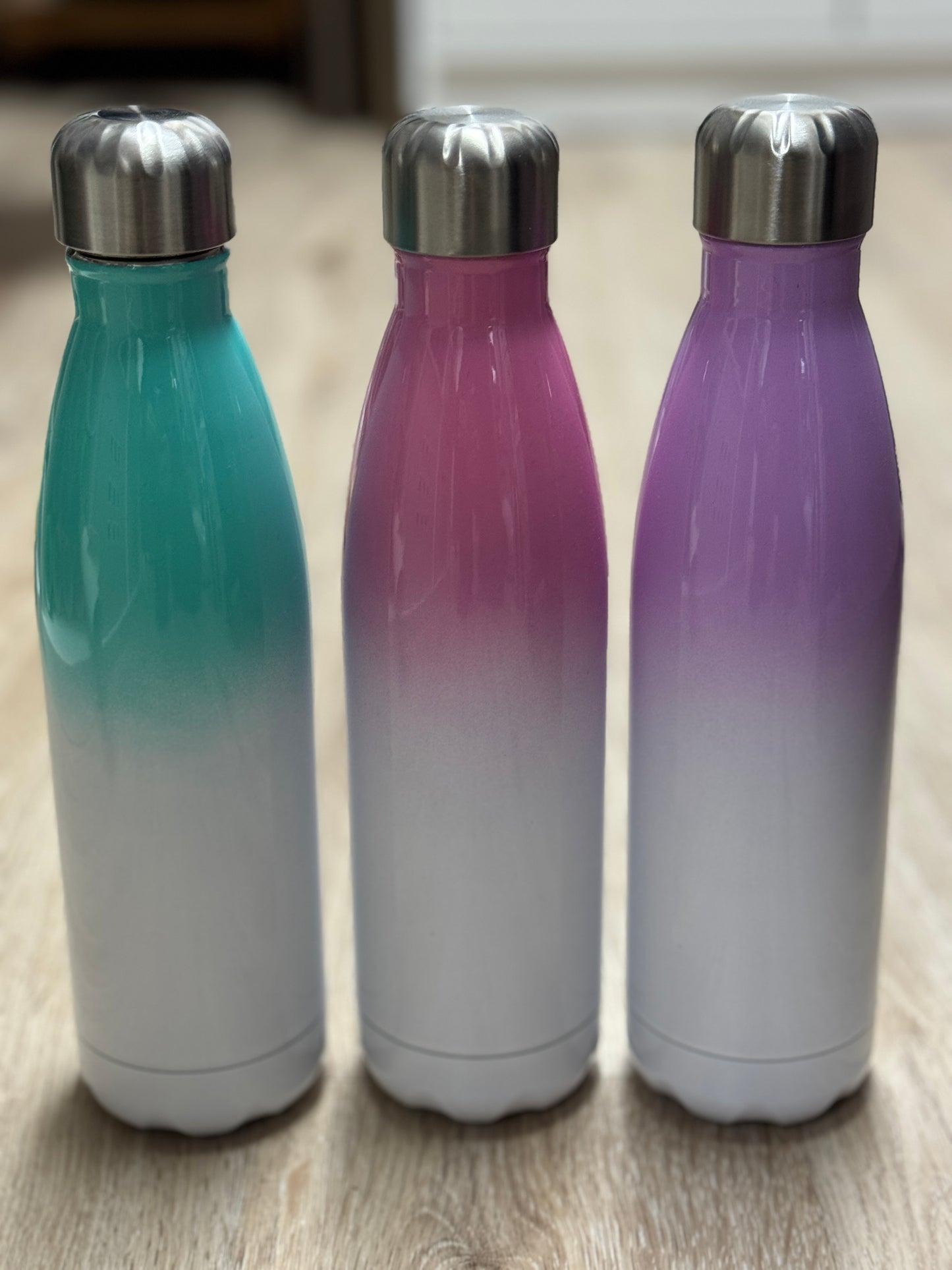 Edelstahl Thermosflasche 500ml zweifarbig